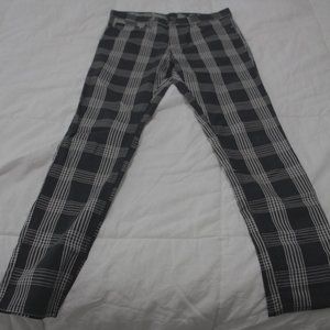 Hm plaid Skinny jeans